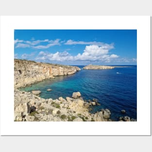 Rocky Coastline Panorama Posters and Art